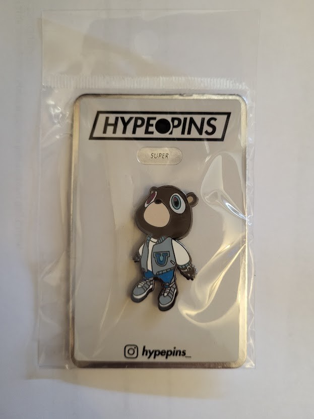 Kanye Graduation Bear Enamel Pin