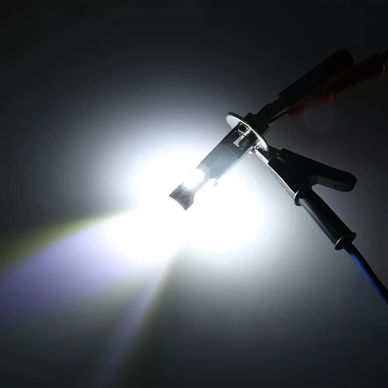 1x H1 LED Car 50W White Conversion Headlights 6500K Super Bright High Low