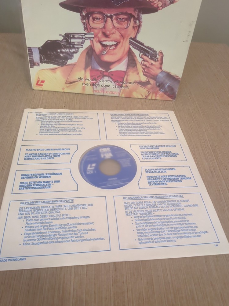 Laserdisc Peeper. Pal. No Lamination. Free Post