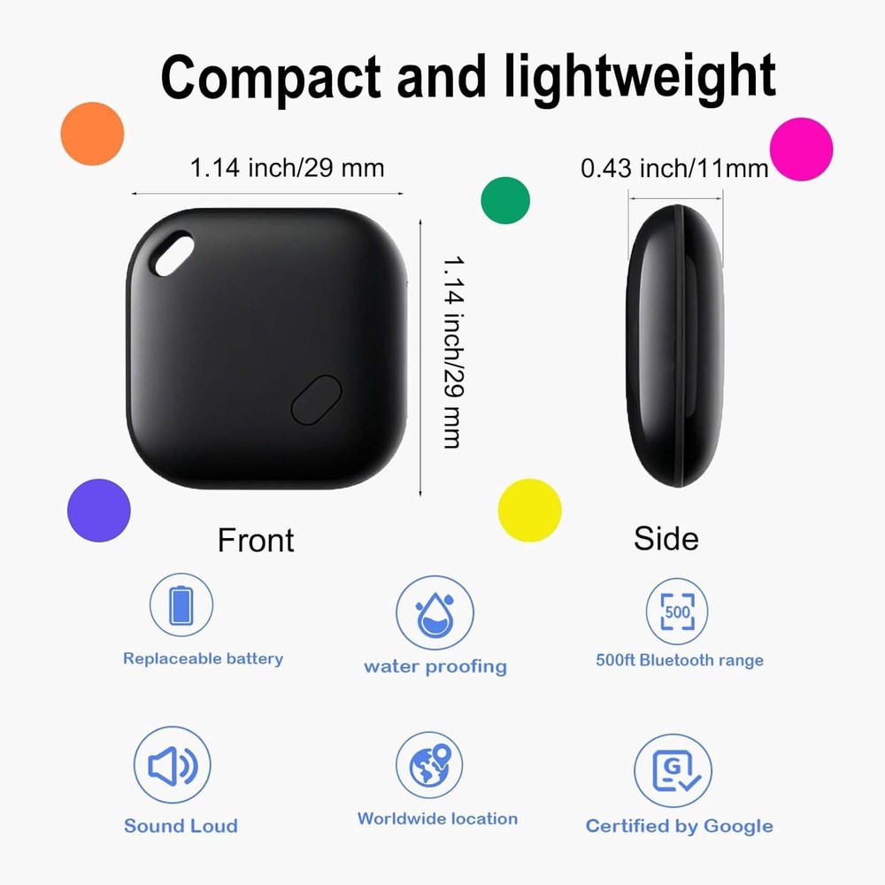 Air Tag for Android 1 Pack,Google Certified Android Tracker Tags,Smart Tags for