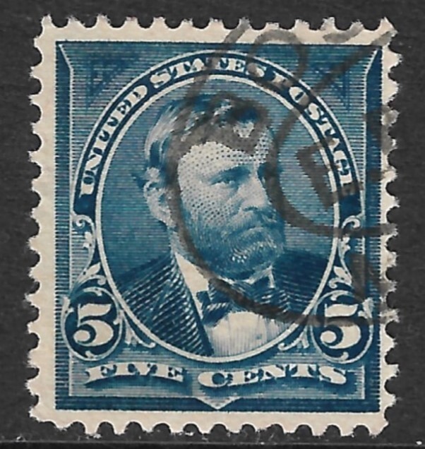 US Scott 281 VF Used Watermark 191 Perf 12 Issued 1898.