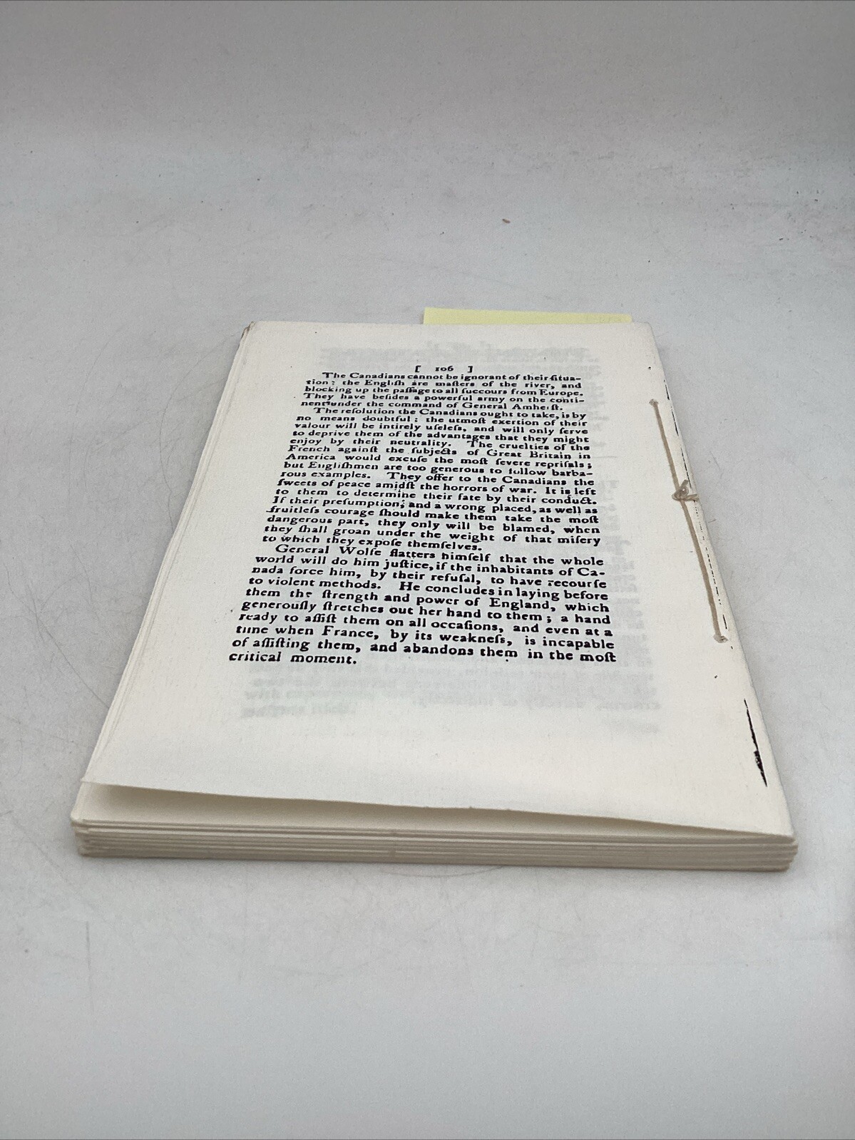 General Wolfe’s Instructions To Young Officers Orders For A Battalion & An Army