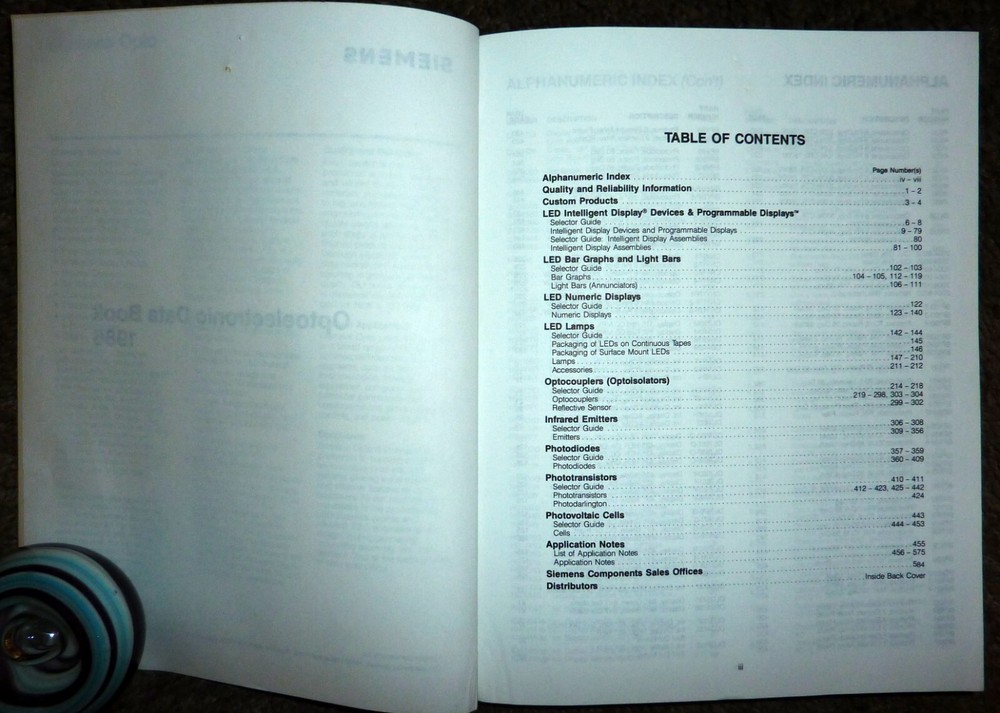 Siemens Optoelectronic Databook 1986