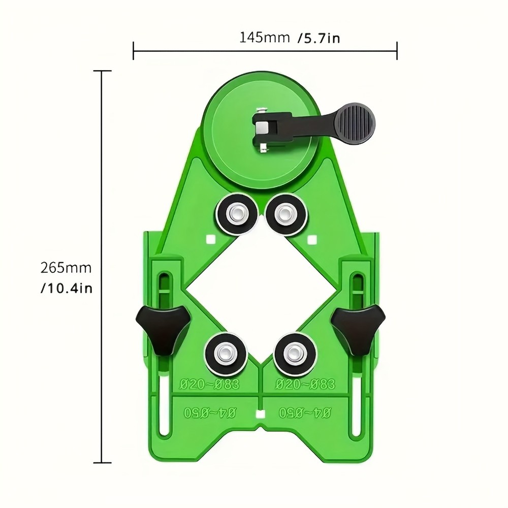 Tile & Marble Drilling Locator - Suction Cup Guide for Precise Circular Holes