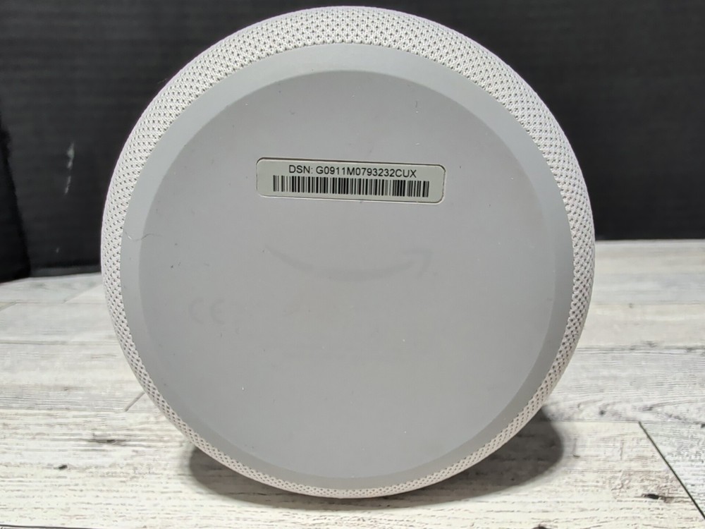 Amazon Echo Dot (3rd Generation) Smart Speaker White Factory Reset Tested Works