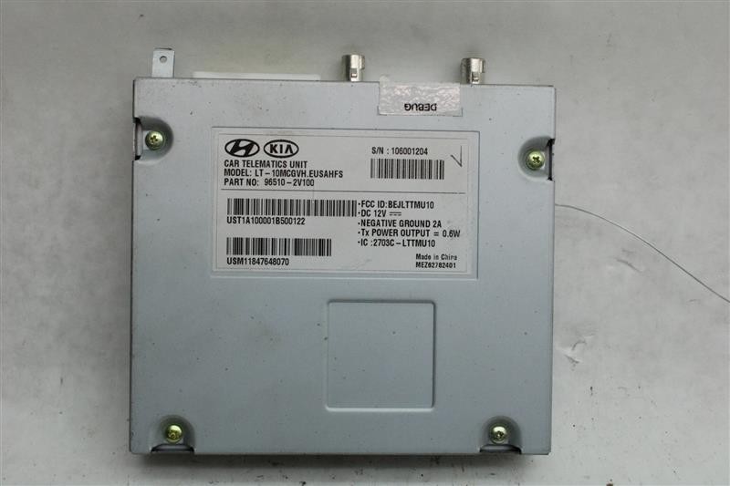 Used Telematics Interface Module fits: 2012 Hyundai Veloster Communication telem
