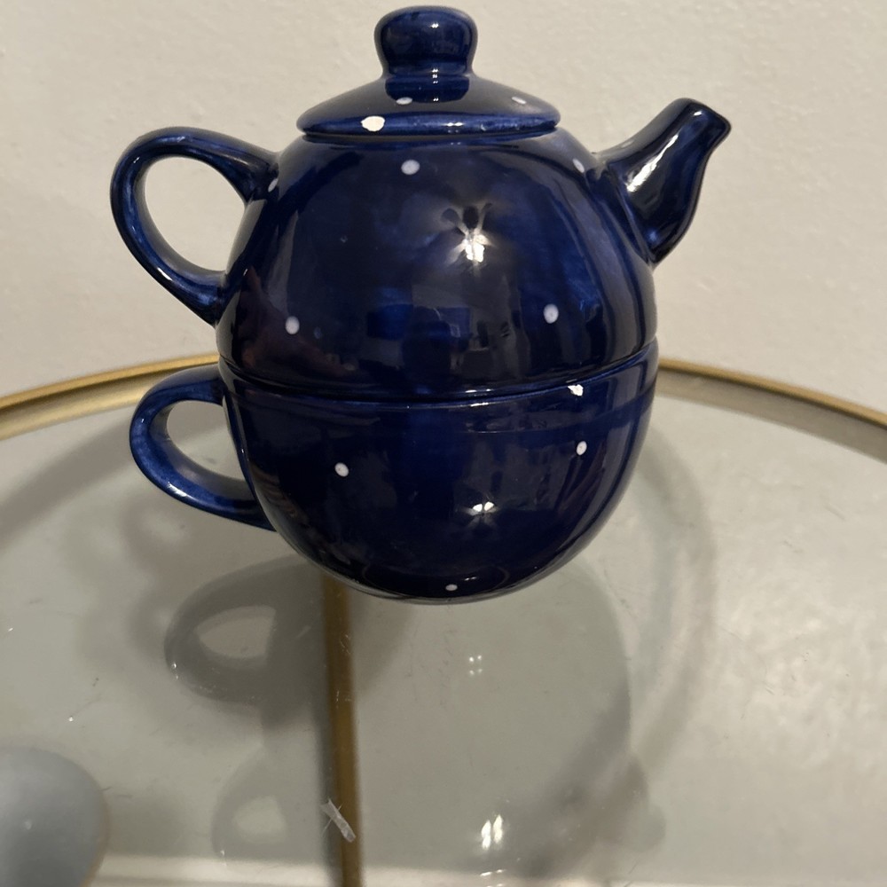 3 Pc. Snowman Teapot