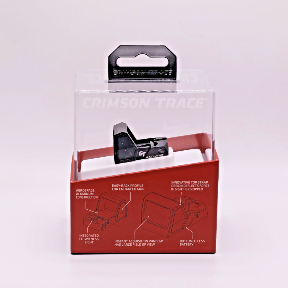 CRIMSON TRACE CT RAD™ Micro Green Dot Sight – 5 MOA