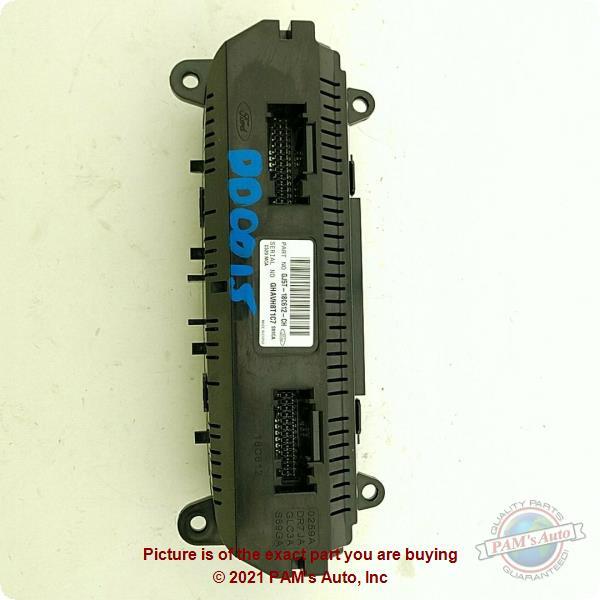 Used A/C Selector Switch fits: 2018 Ford Escape front automatic temperature cont