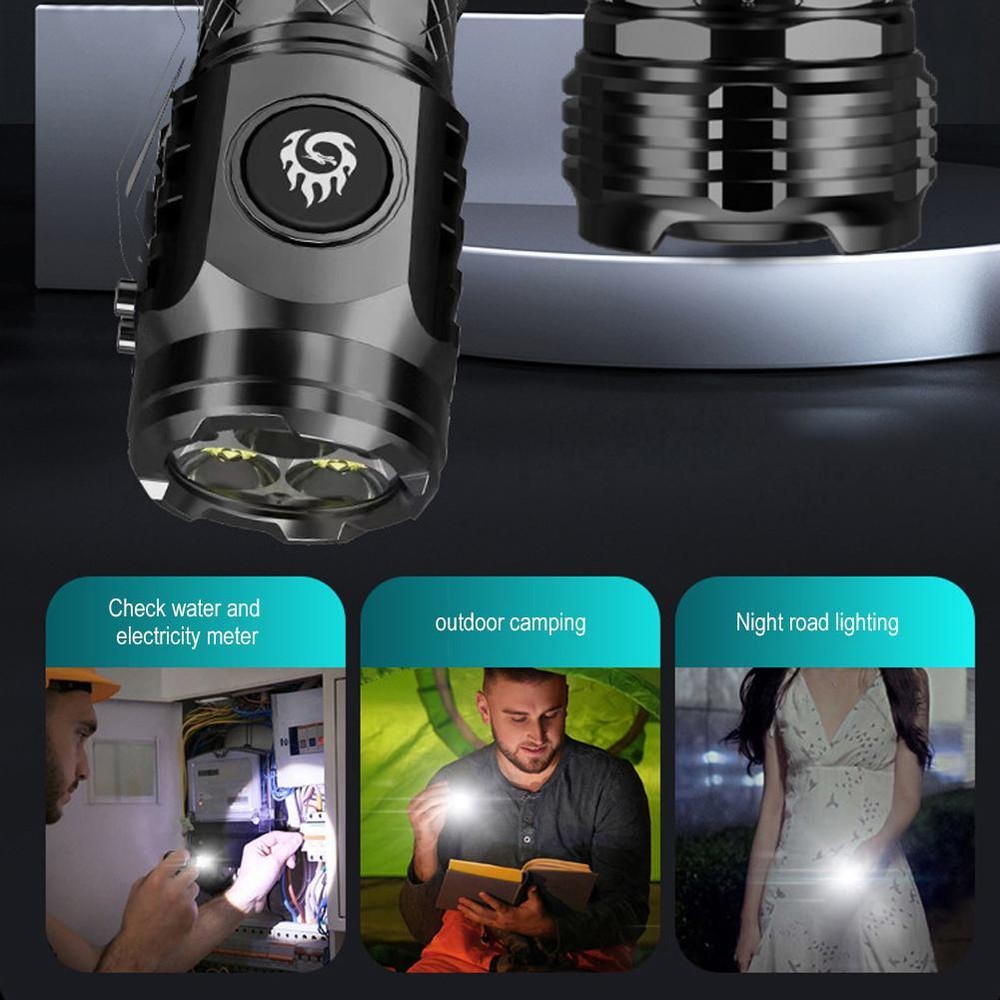 Mini Flashlight Handheld Super Bright Powerful Camping Tactical PocketFlashlUS☆☆