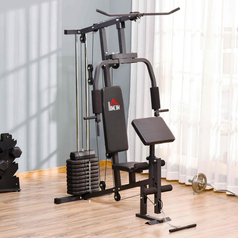 Multifunctional Workout Station for Chest Presses and Pull Up Exercise, 264 lbs