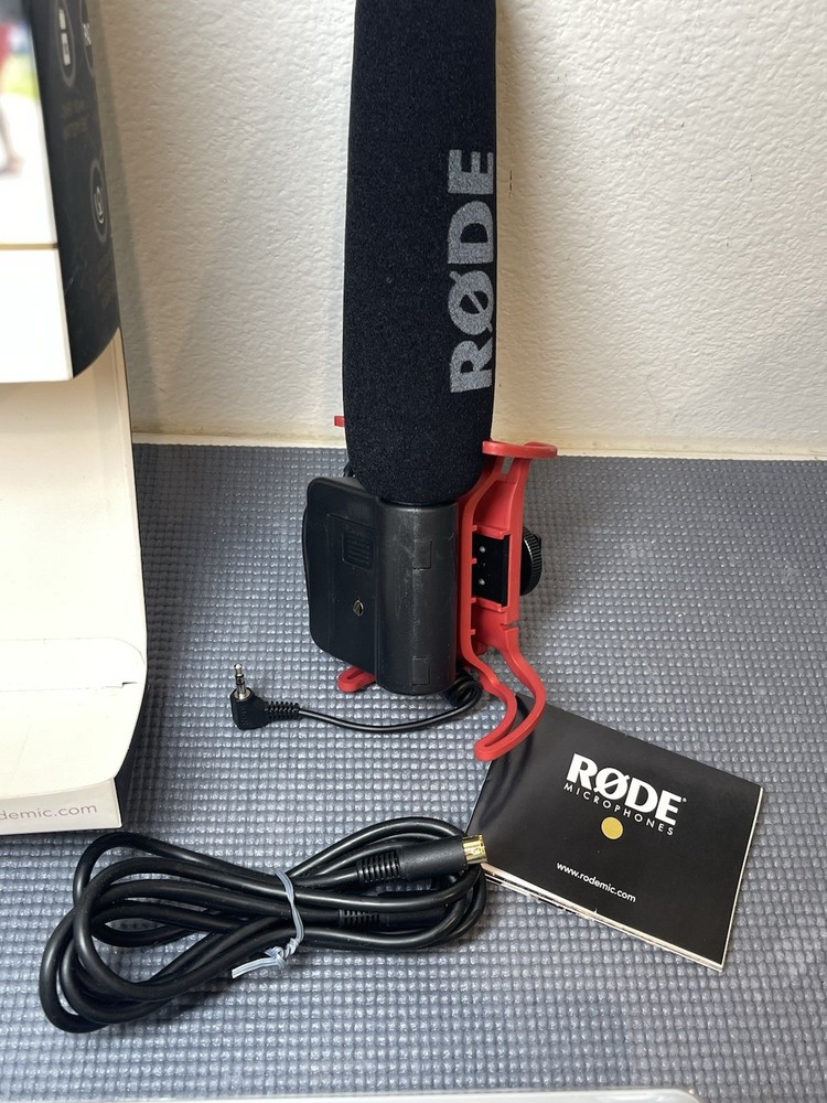 Rode RODVIDEOMIC Condenser Cable Professional Microphone Unused
