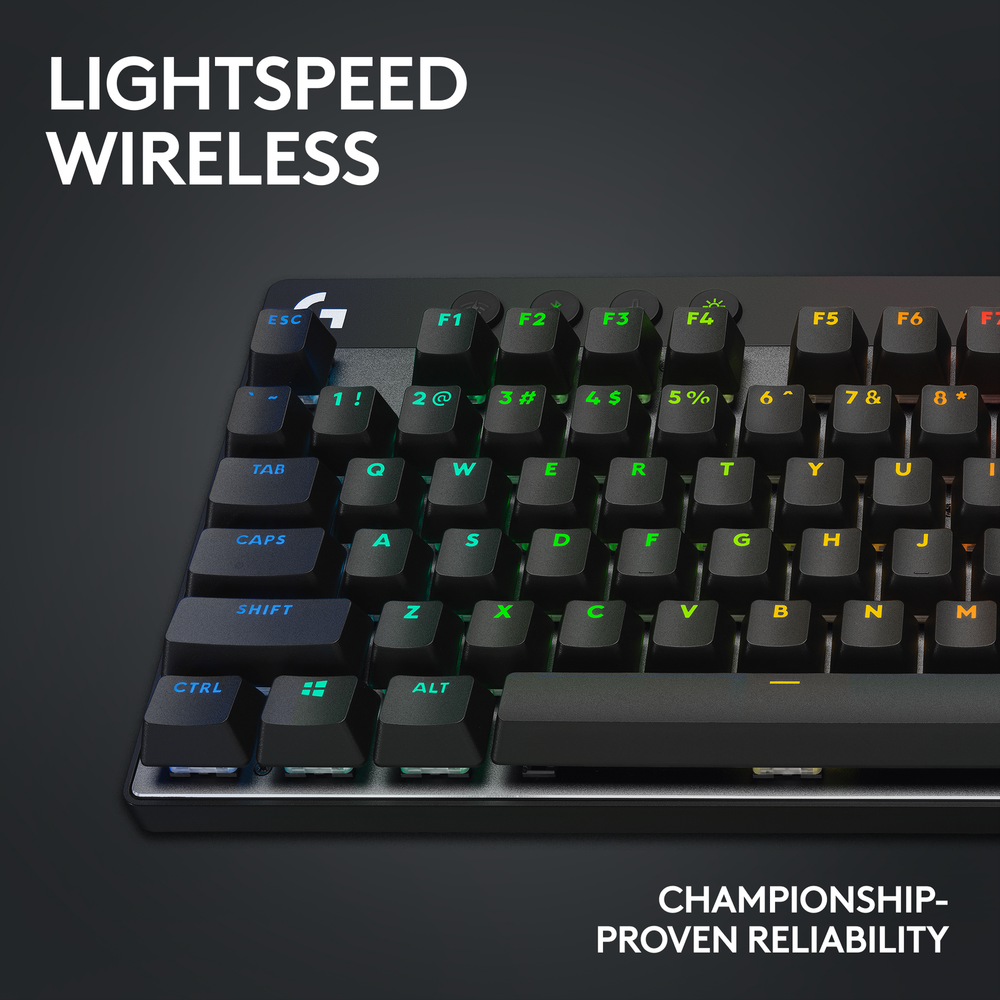 Logitech - PRO X TKL LIGHTSPEED Wireless Mechanical Clicky Switch Gaming