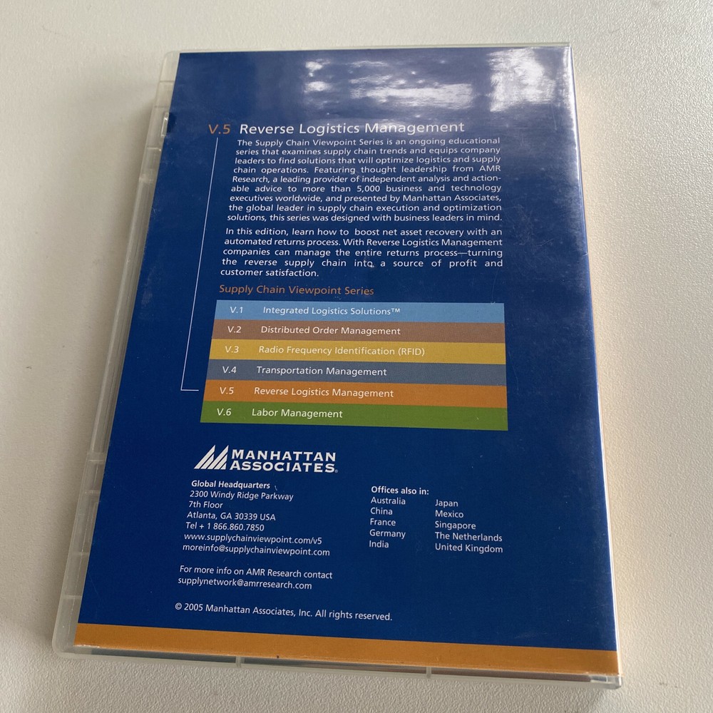 Integrated Planning Solutions Supply Chain Viewpoint V5 (CD-Rom 2005)