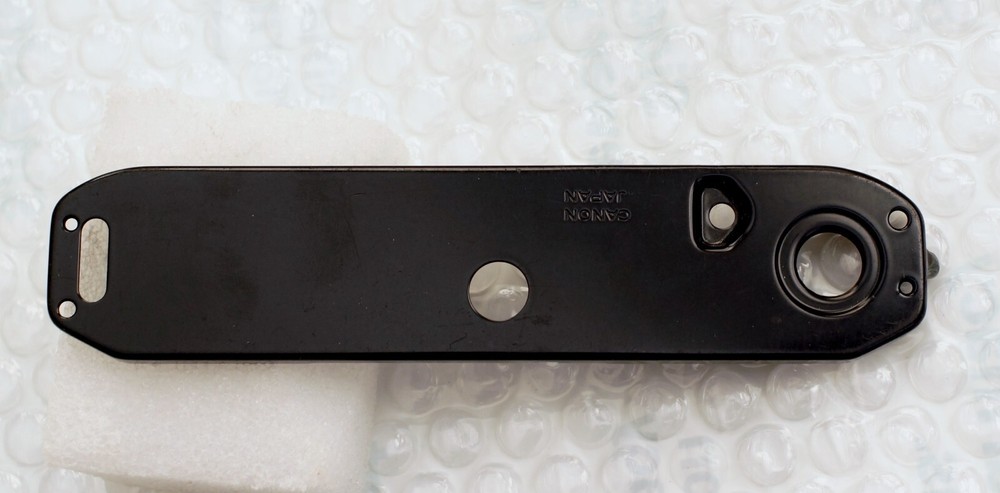 Genuine Metal Base Bottom Plate For Canon AE-1 Program Black