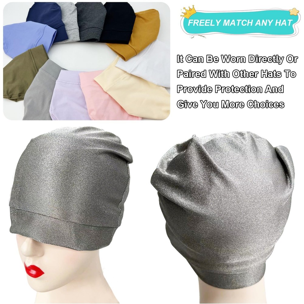 EMF Protection Beanie Hat - Unisex Faraday Cap for Microwave Blocking