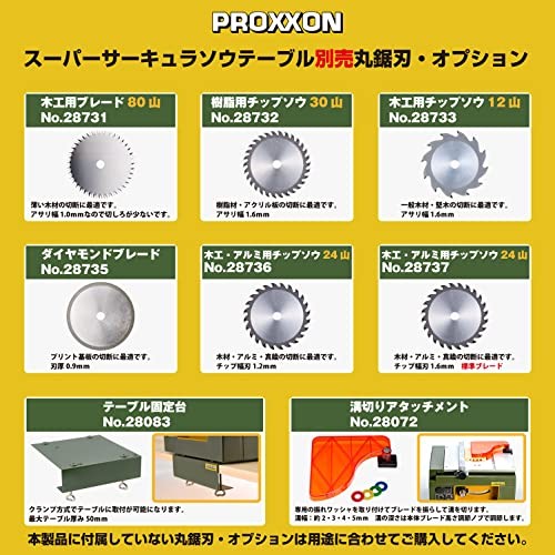PROXXON Super Circular Saw Table No. 28070