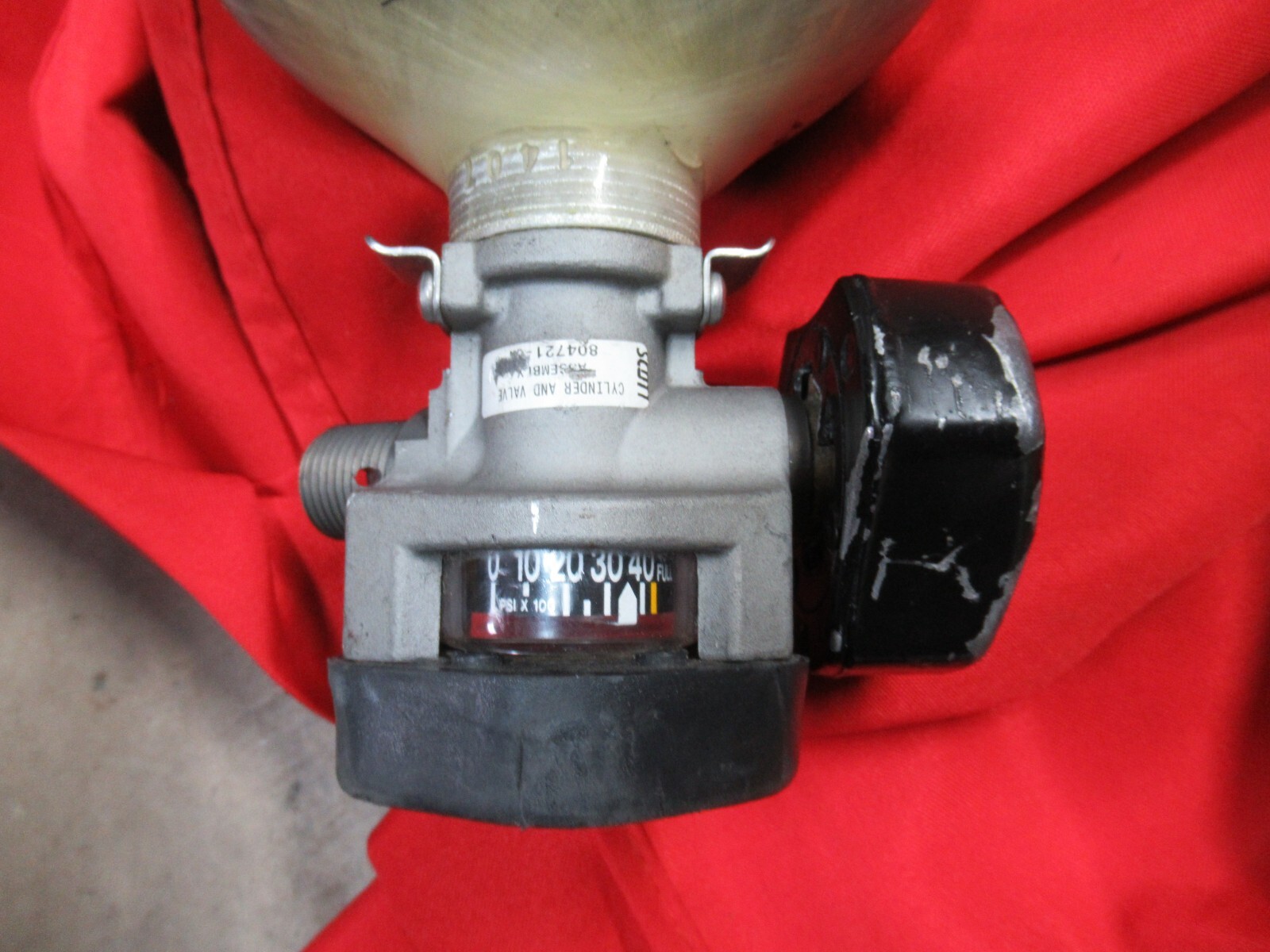 MFG 2010 SCOTT 4500PSI 45 Min SCBA Bottle Tank Cylinder CGA347 valve Air gun PCP