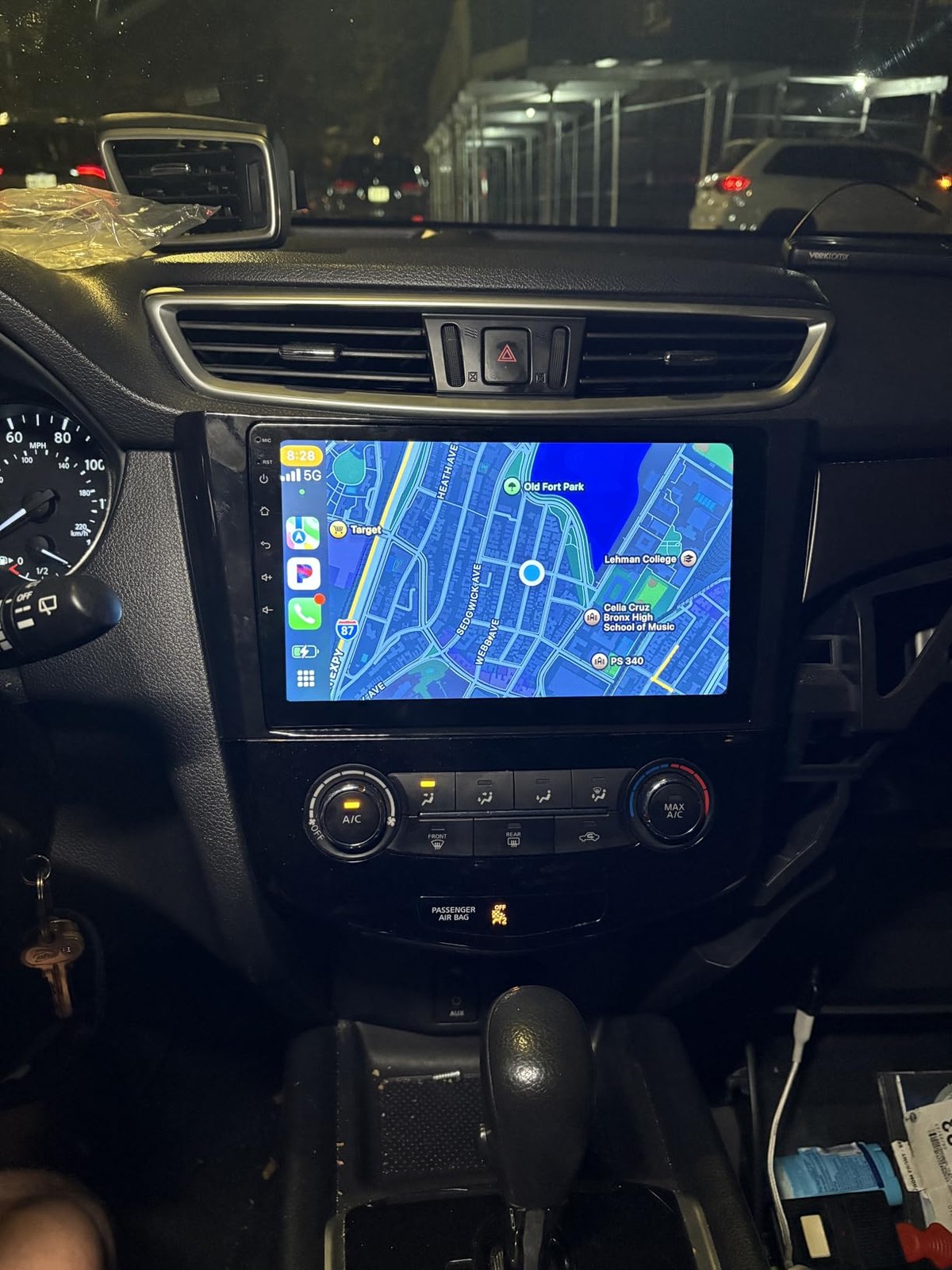 10.1" For 2014-2017 Nissan Rogue Carplay Radio Stereo 4+64G Android13 Cam 5GWiFi