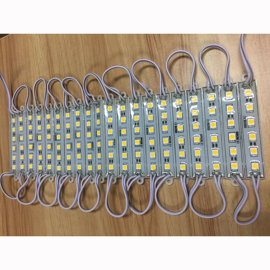 Super Bright IP65 Waterproof 5054 SMD 6 LEDs Module Light Sign Strip Lamp DC 12V