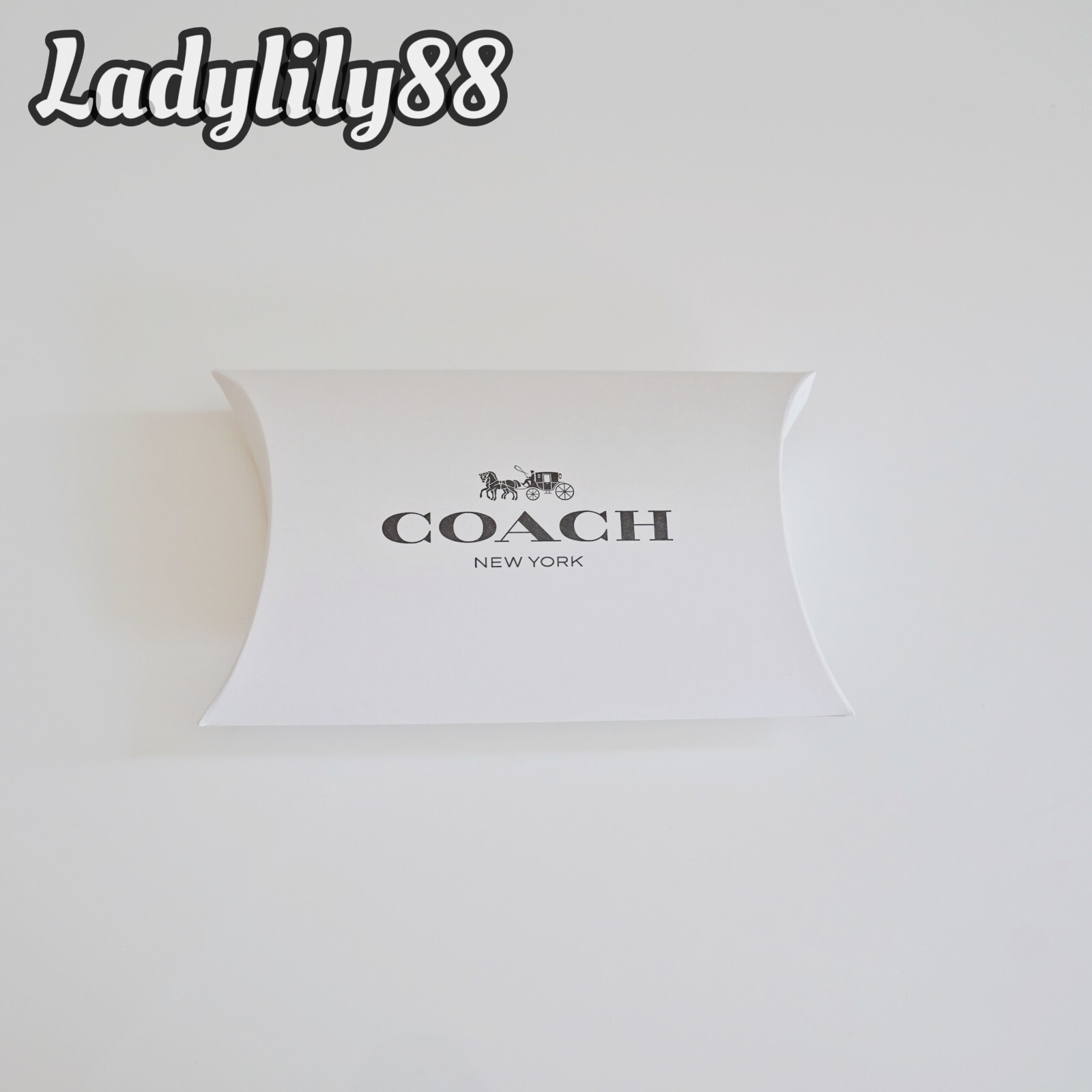 New Coach Authentic Gift Box -Brown Collapsible Size Mini - Lager