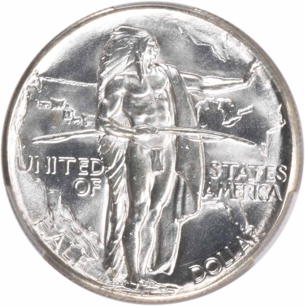 Oregon Commemorative Silver Half Dollar 1933-D MS65 CACG