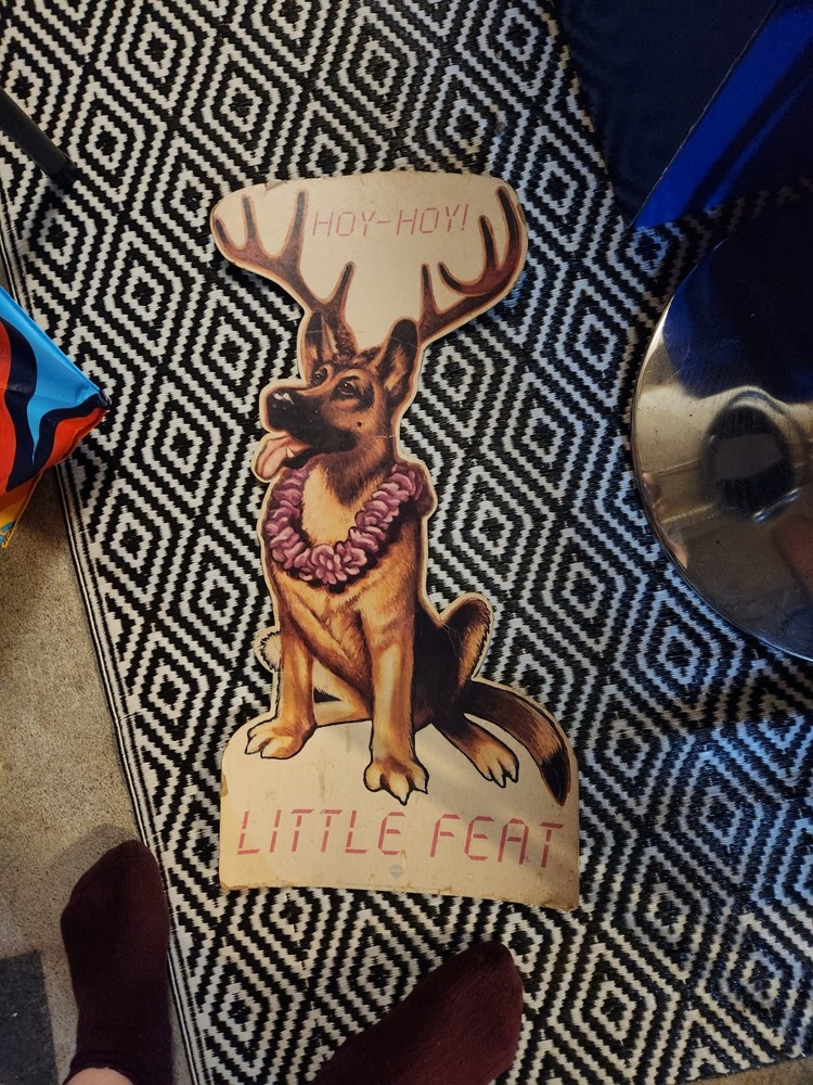 LITTLE FEAT Hoy-Hoy! Rare Original Standee