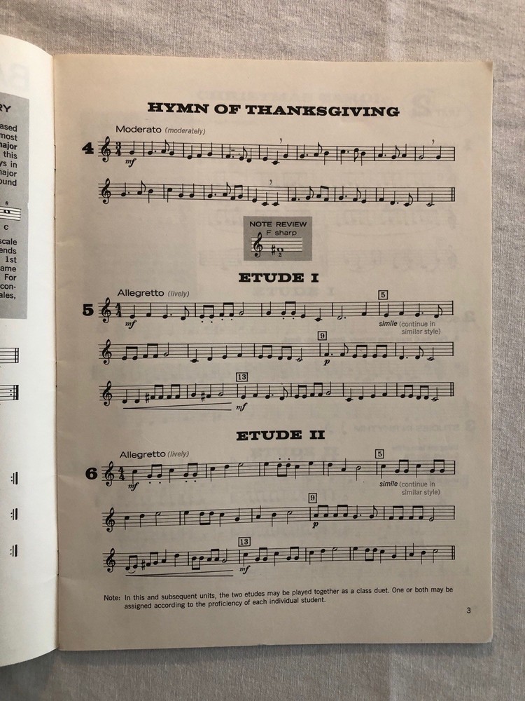 Basic Training Course For Cornet Book 1 and 2 by John Kinyon