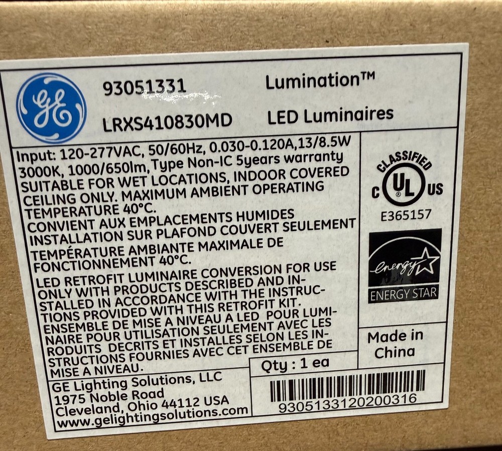 GE LXRS410830MD