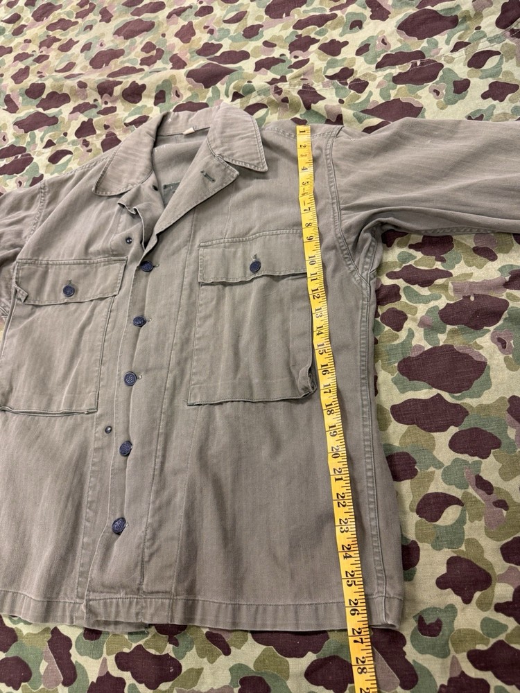 WWII U.S. HBT 13 Star Button Jacket Size 40