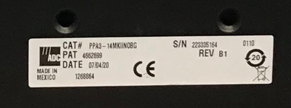 Whirlwind ADC Pro Patch Longframe Patch Bay, 2x24, PPA3-14MKIIN0BG