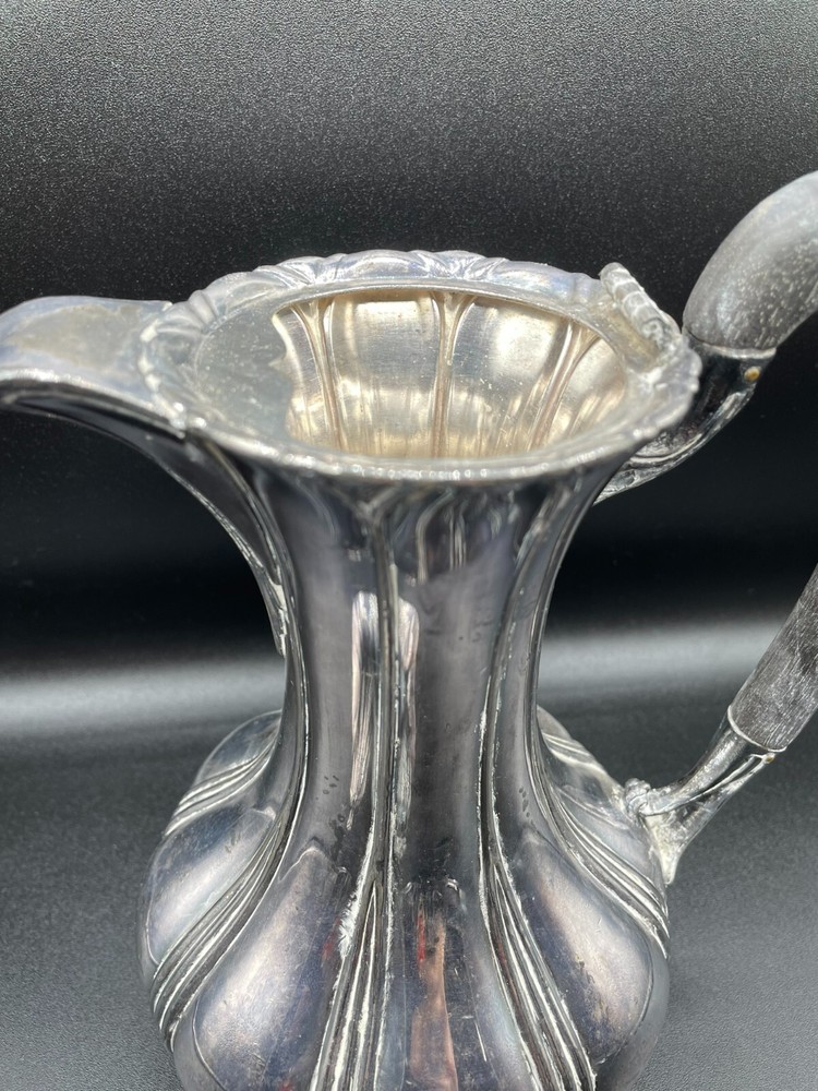 Vintage Pairpoint Quadruple Plate Coffee Pot & Sugar Container Set