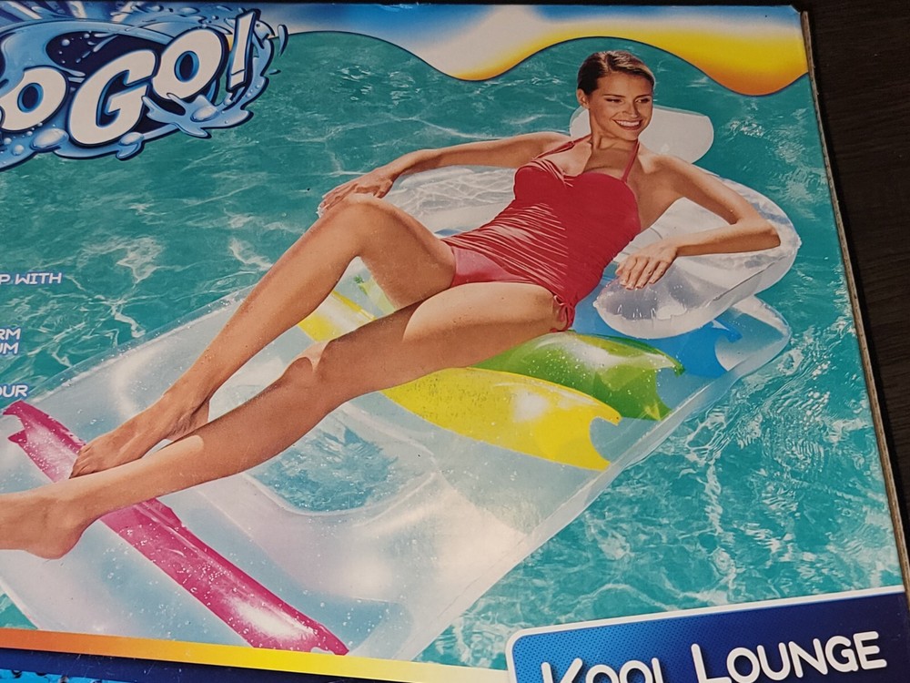 H2O Go! Kool Lounge Pool Float Inflatable Float