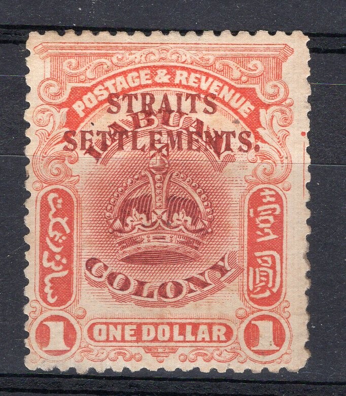 BRITIHS STRAITS SETTLEMENTS, SC # 144, MH