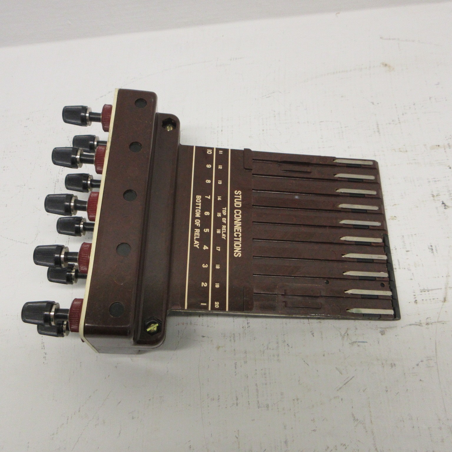 General Electric GE 12XLA12A1 Relay Connection Test Plug Drawouts/Relays/Meters