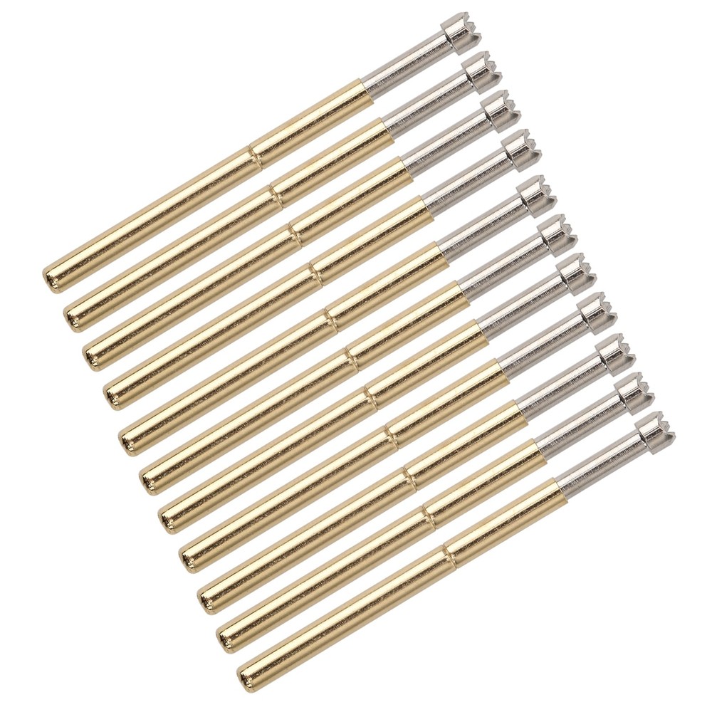 100Pcs Spring Test Probe Testing Contact Pin 9 Claws 2mm Industrial New