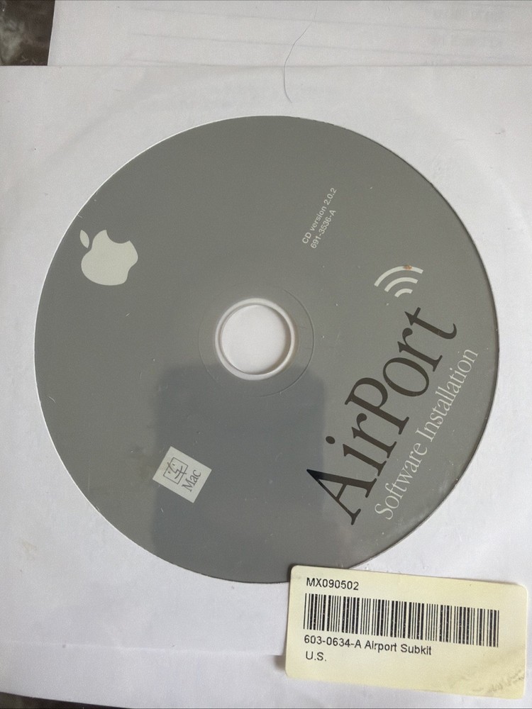 Apple Airport Card Install Software 2.0.2