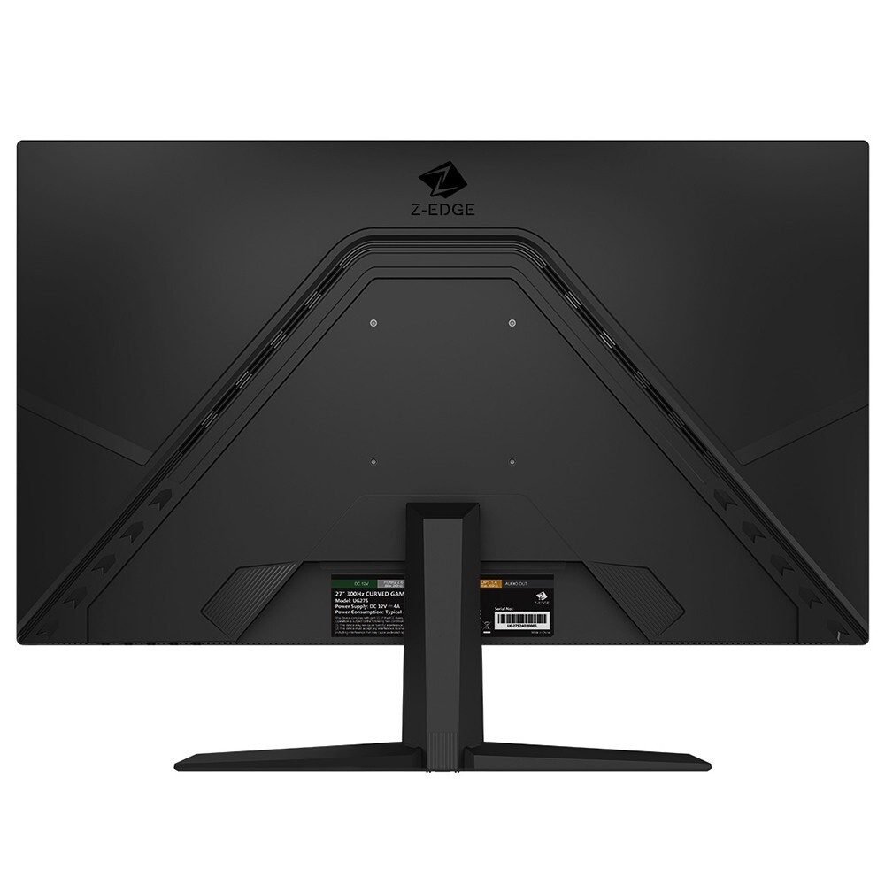 Z-EDGE 27" 1080P FHD 300 Hz 1 ms Curved Gaming Monitor, FreeSync, HDMI x2, DP x2