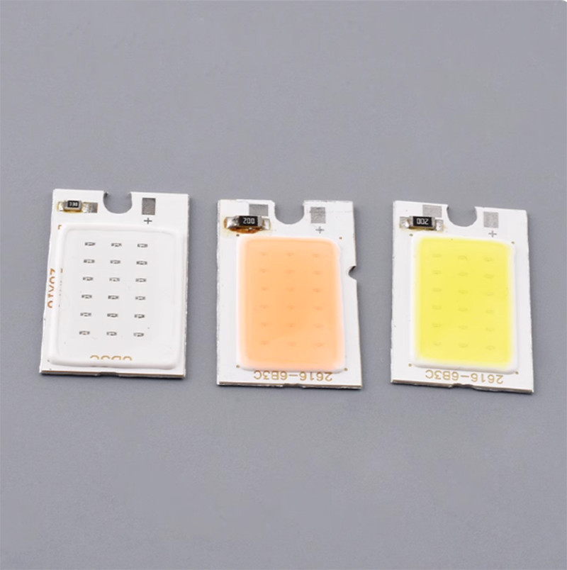 Small Volume 12V Square LED Bead Light Source 5V Luminous Light Board 7-colors