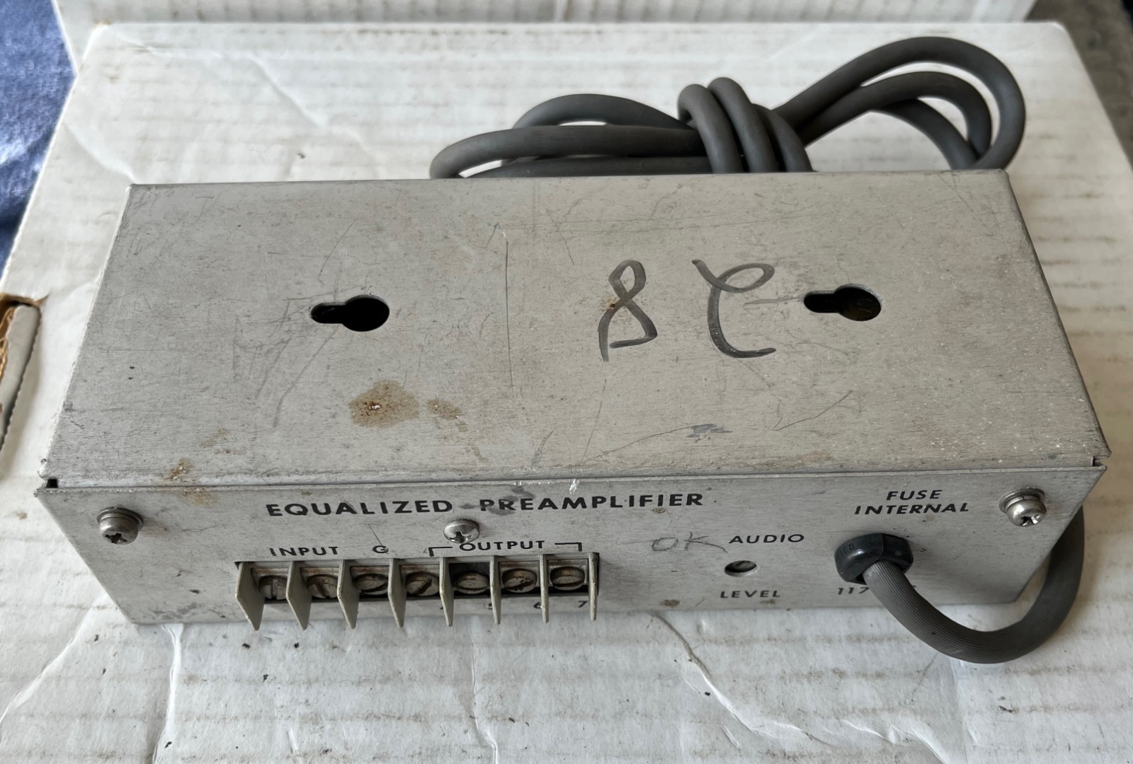 Gates Pre Amp Vintage Equalized Preamplifier (Part #994-6690-001)