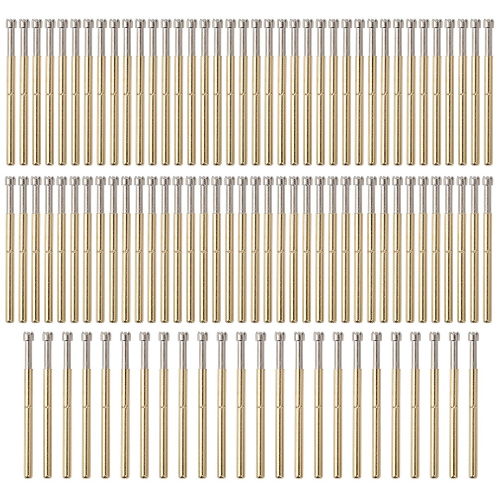 100Pcs Spring Test Probe Testing Contact Pin 9 Claws 2mm Industrial New