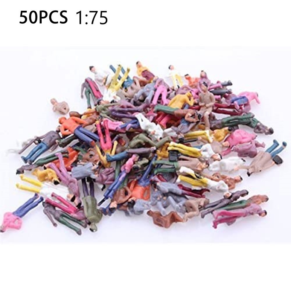 People Model 1:75 Figures Mixed Batch Model Multicolor Scale Passenger