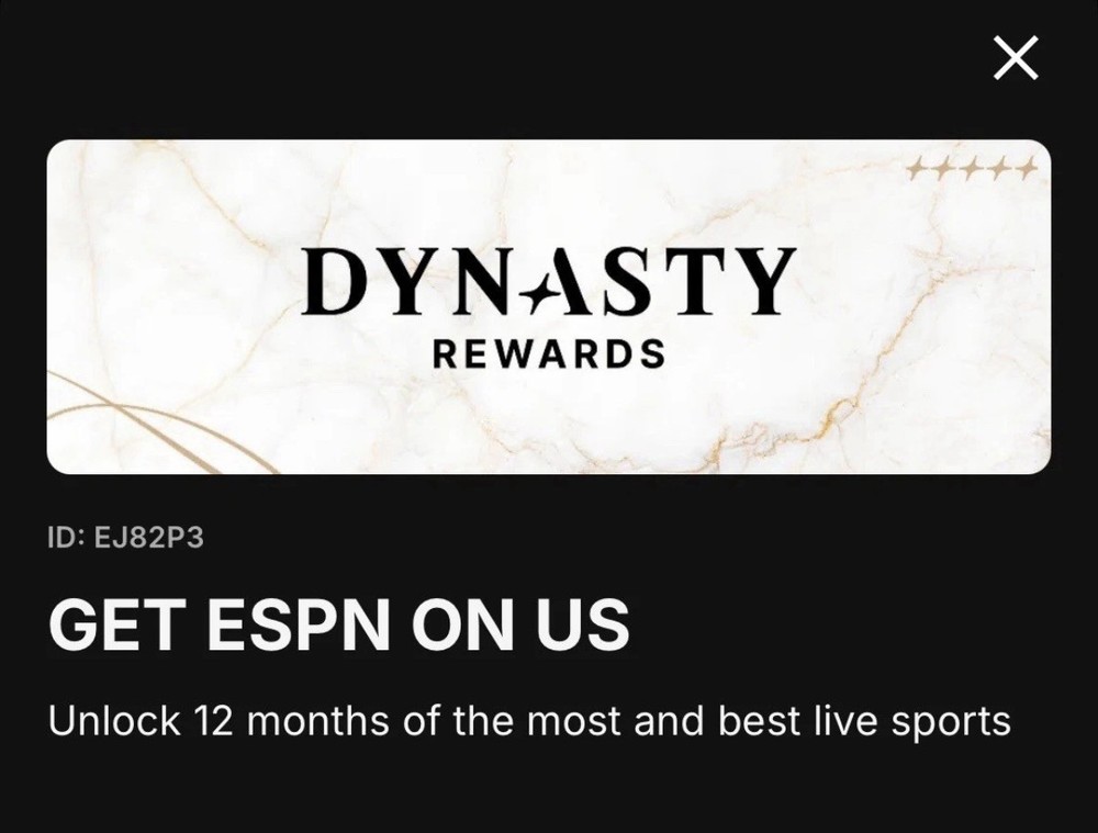 Espn Unlimited One Year Subscription Code (Valued at 300$)
