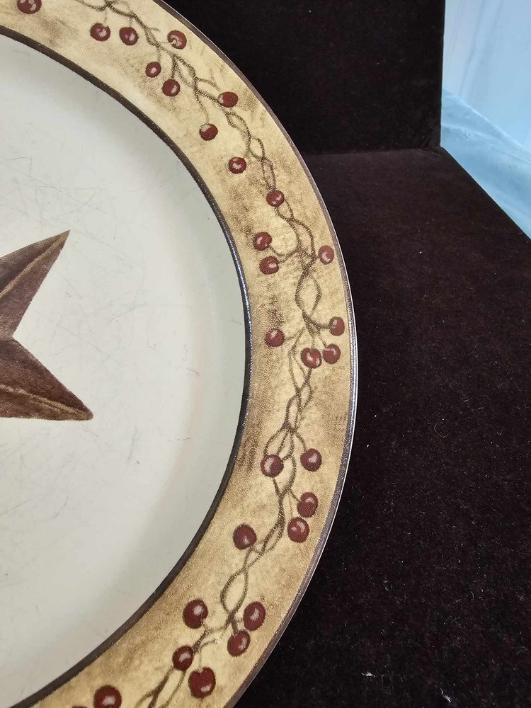 4 Barn Star Salad Plate Ltd Commodities 8 3/4"