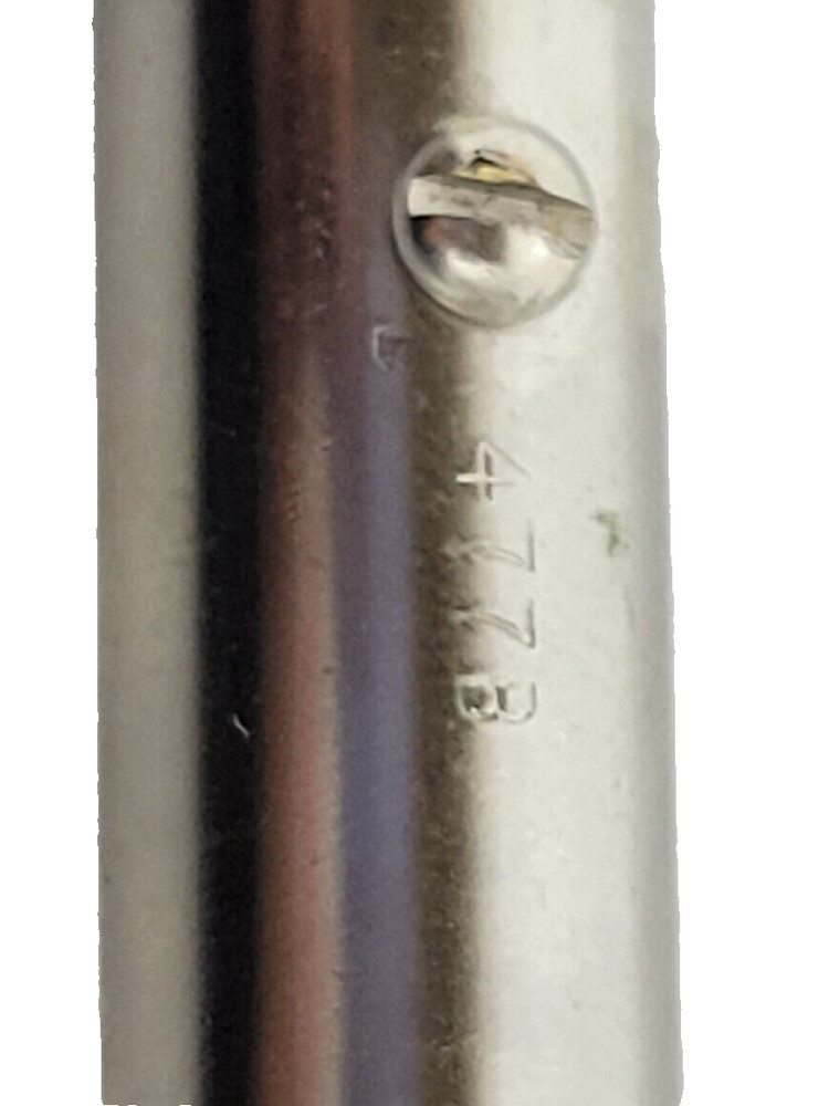 Thermistor Mount Model 477B Silver Coaxial Style GREET USED.