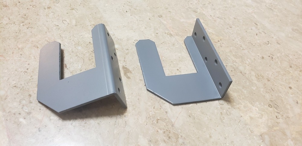 Door Security Brackets Fit 2x3 Board (2 pcs)