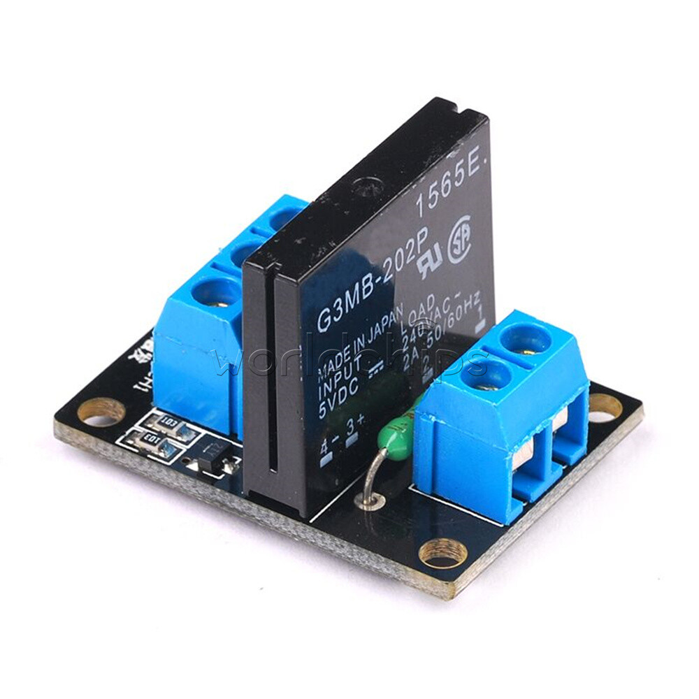 DC5V 1/2/4/6/8 Channel SSR Solid State Relay Module Low Level Relay Module Delay