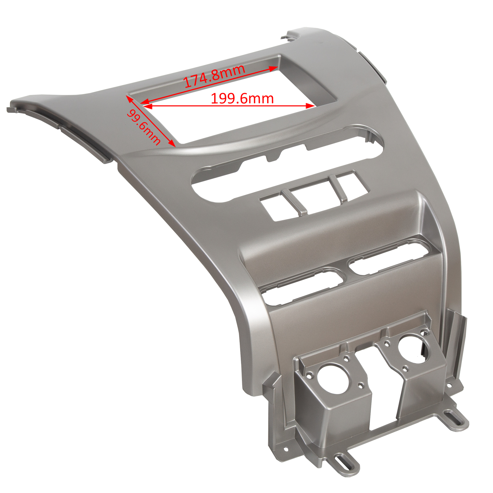 Single/Double DIN Car Radio Stereo Dash Kit For Ford Focus 2008-2011 09 #99-5816