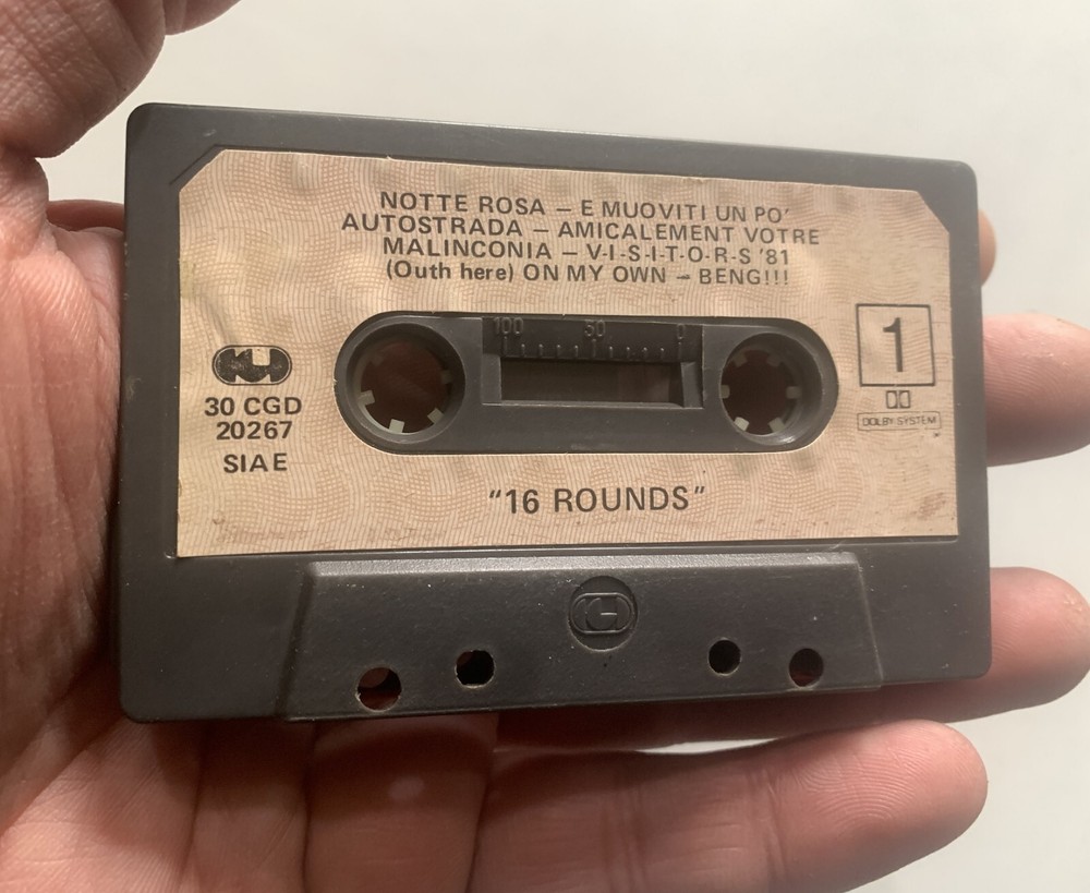 16 ROUND MUSIC CASSETTE