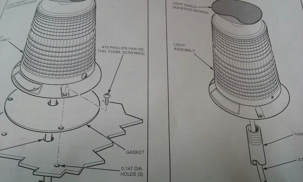 FEDERAL TARGET TECH HIGH DOME STROBE